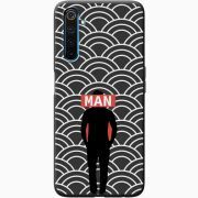 Черный чехол BoxFace Realme 6 Pro Man Pattern