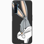 Черный чехол BoxFace Realme 6 Pro Lucky Rabbit