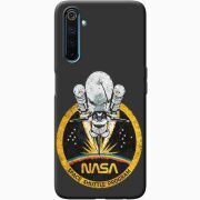 Черный чехол BoxFace Realme 6 Pro NASA Spaceship