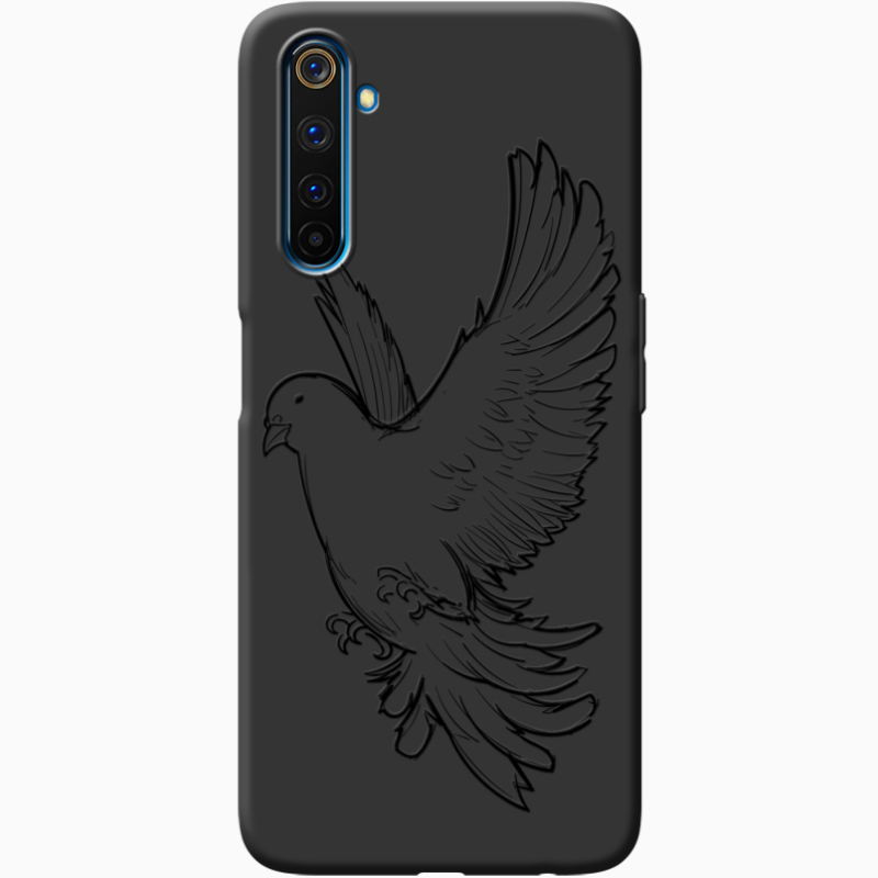 Черный чехол BoxFace Realme 6 Pro Dove