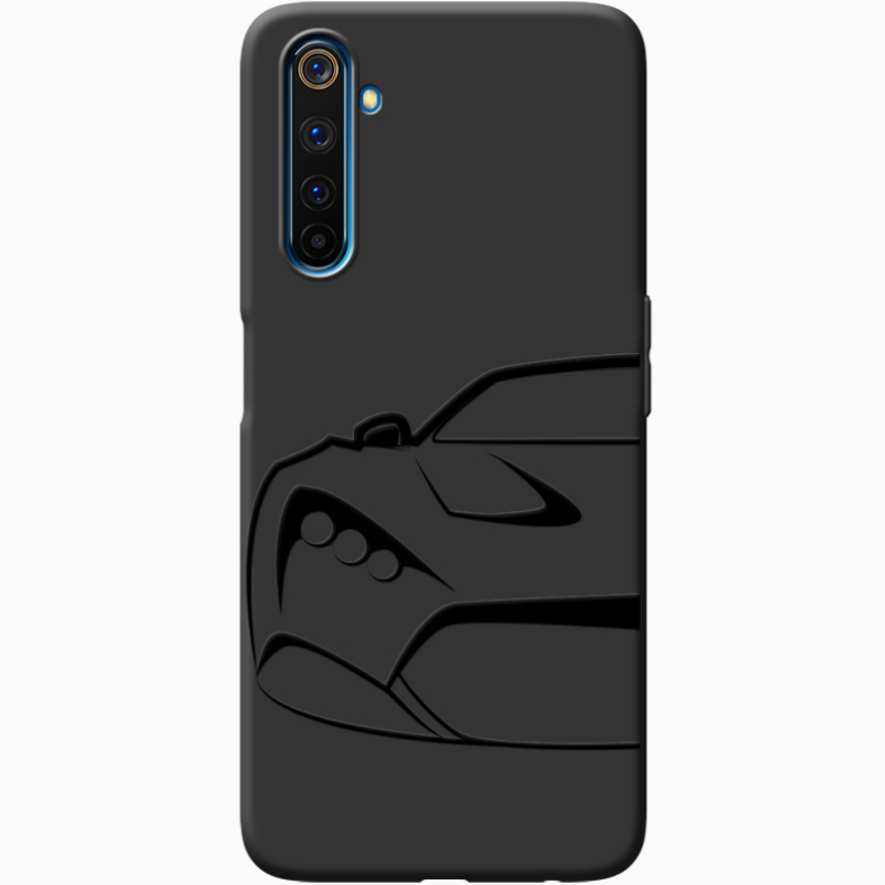 Черный чехол BoxFace Realme 6 Pro Sportcar