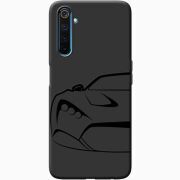 Черный чехол BoxFace Realme 6 Pro Sportcar