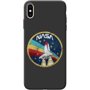 Черный чехол BoxFace Apple iPhone XS Max NASA