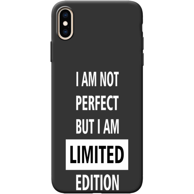 Черный чехол BoxFace Apple iPhone XS Max Limited Edition