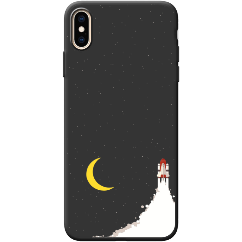 Черный чехол BoxFace Apple iPhone XS Max Meet The Stars