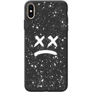 Черный чехол BoxFace Apple iPhone XS Max Sad Way