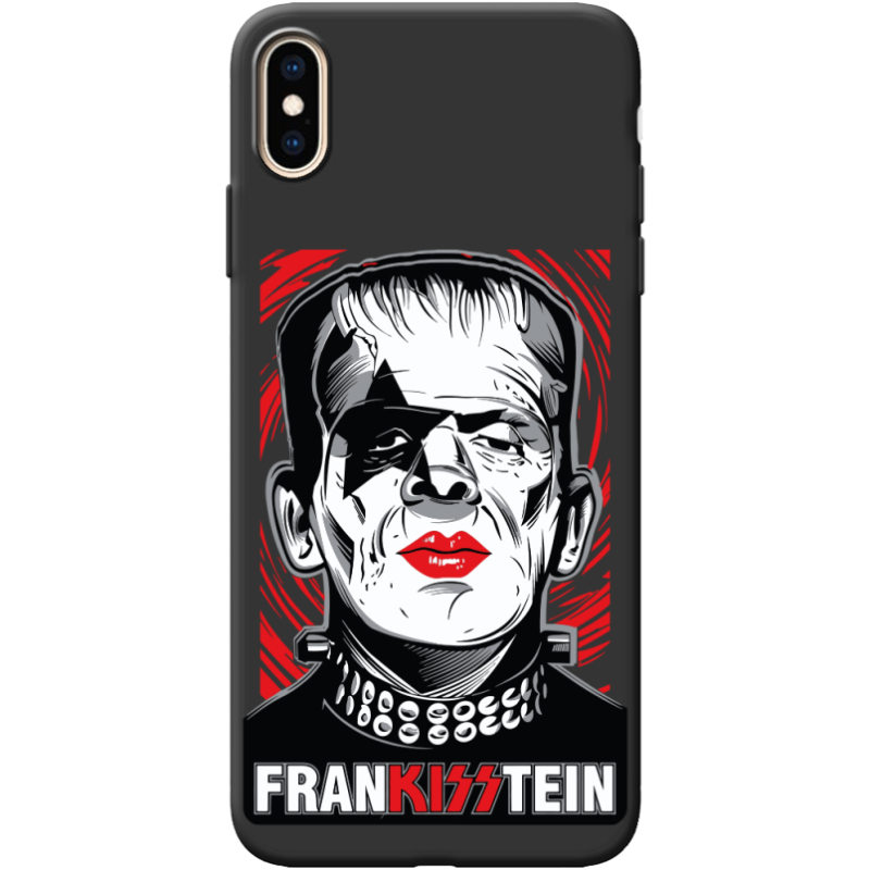 Черный чехол BoxFace Apple iPhone XS Max Frankisstein