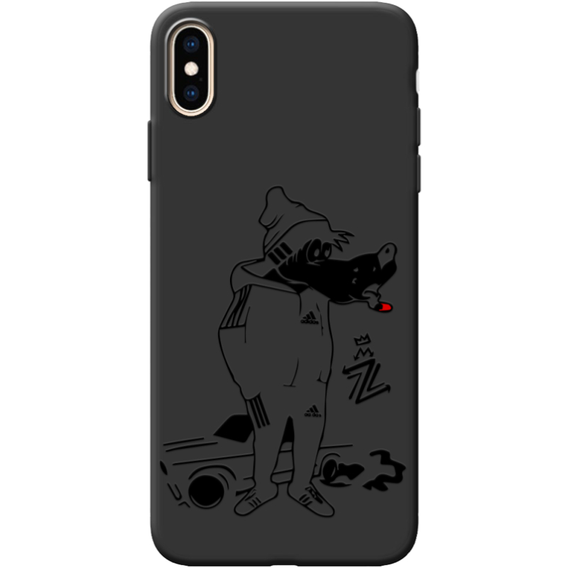 Черный чехол BoxFace Apple iPhone XS Max 