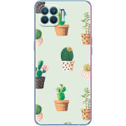 Чехол BoxFace OPPO A93/ Reno 4 Lite L-green Cacti