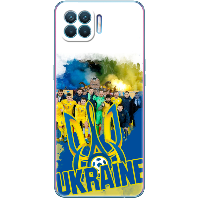 Чехол BoxFace OPPO A93/ Reno 4 Lite Ukraine national team