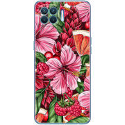 Чехол BoxFace OPPO A93/ Reno 4 Lite Tropical Flowers