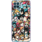 Чехол BoxFace OPPO A93/ Reno 4 Lite Anime Stickers