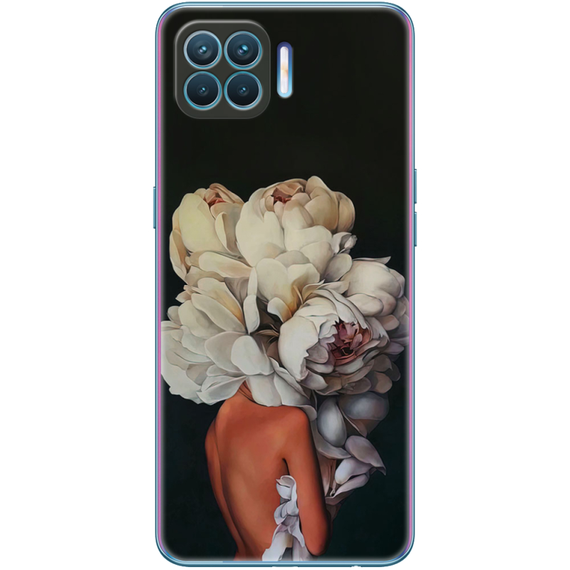 Чехол BoxFace OPPO A93/ Reno 4 Lite Exquisite White Flowers