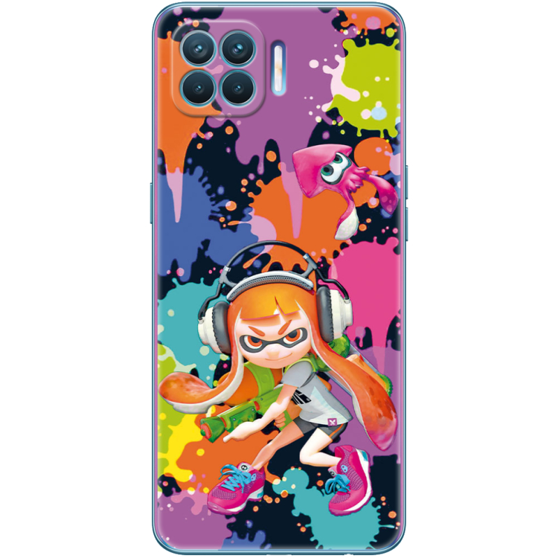 Чехол BoxFace OPPO A93/ Reno 4 Lite Splatoon Inklings