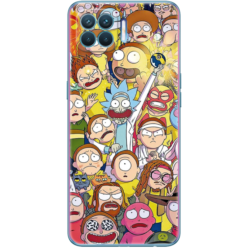 Чехол BoxFace OPPO A93/ Reno 4 Lite Rick and Morty