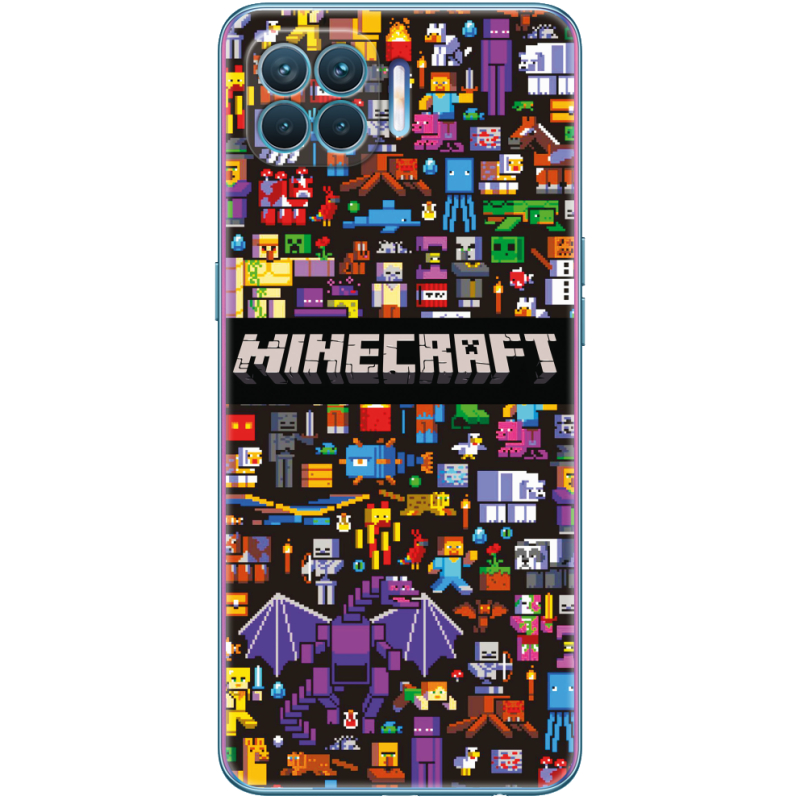 Чехол BoxFace OPPO A93/ Reno 4 Lite Minecraft Mobbery