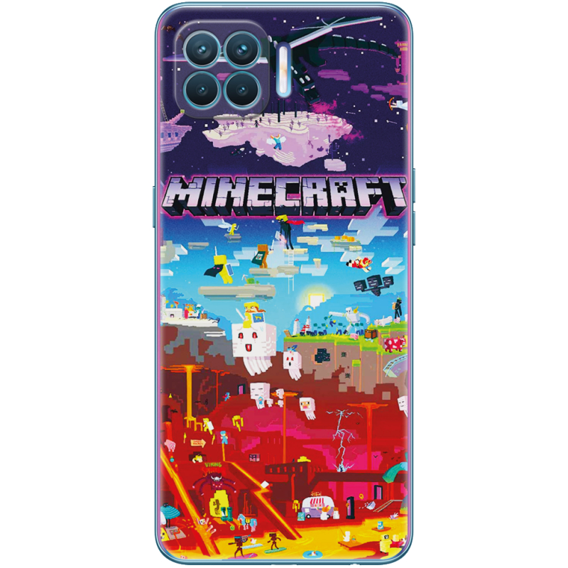 Чехол BoxFace OPPO A93/ Reno 4 Lite Minecraft World Beyond