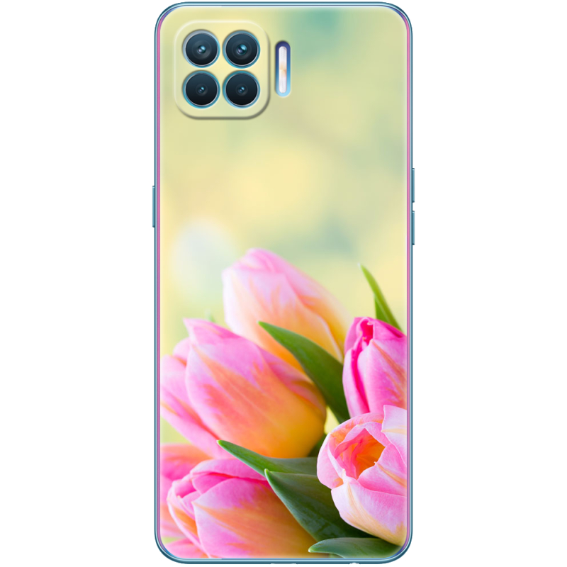 Чехол BoxFace OPPO A93/ Reno 4 Lite Bouquet of Tulips