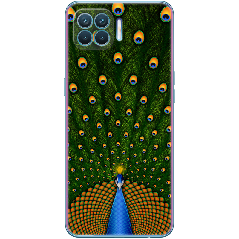 Чехол BoxFace OPPO A93/ Reno 4 Lite Peacocks Tail