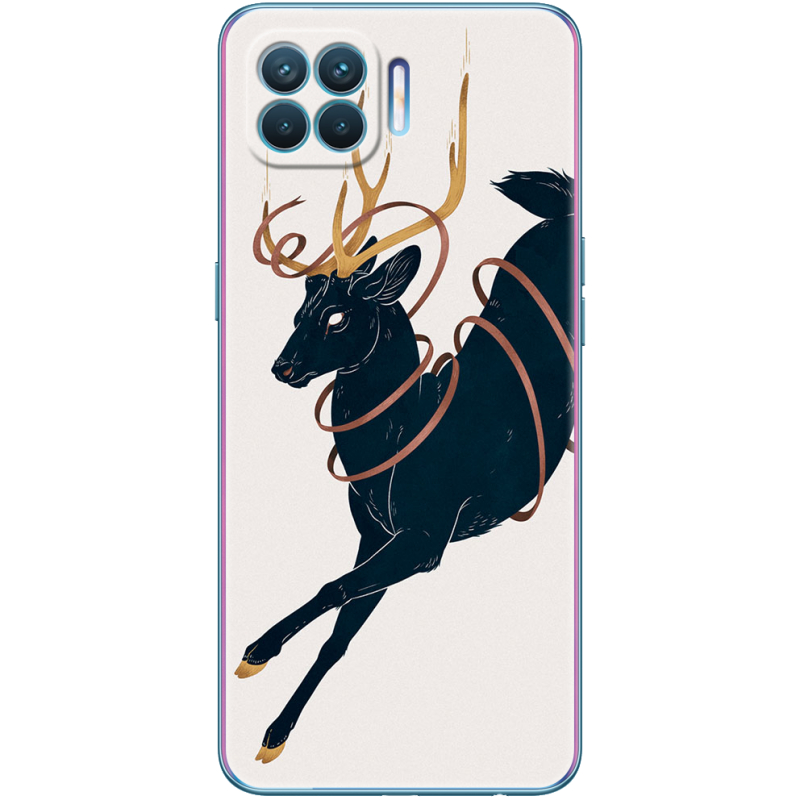 Чехол BoxFace OPPO A93/ Reno 4 Lite Black Deer