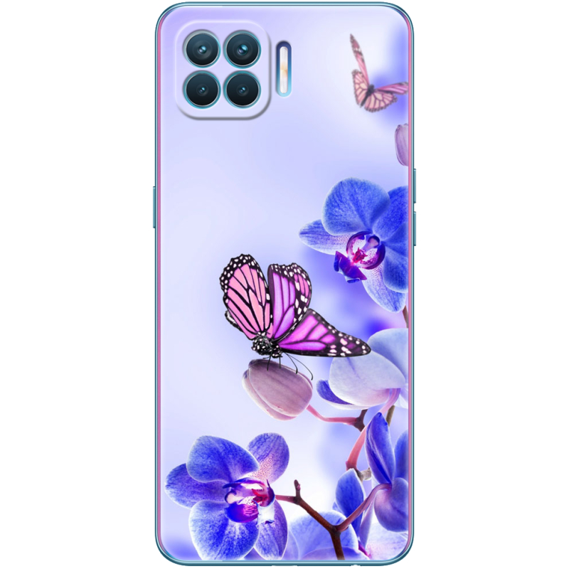 Чехол BoxFace OPPO A93/ Reno 4 Lite Orchids and Butterflies