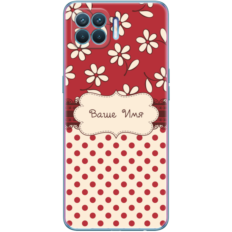 Чехол BoxFace OPPO Reno4 Lite/ A93 Именной Polka Dots