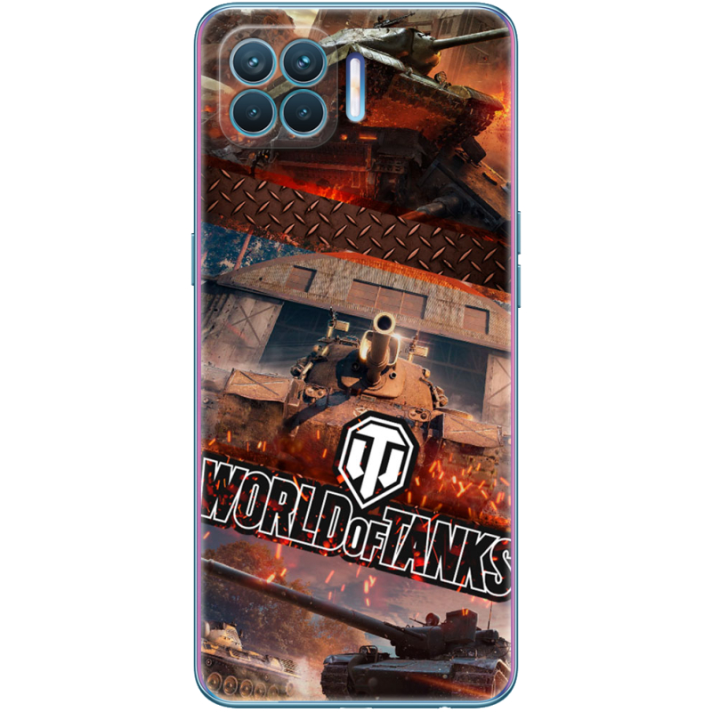 Чехол BoxFace OPPO Reno4 Lite/ A93 World Of Tanks