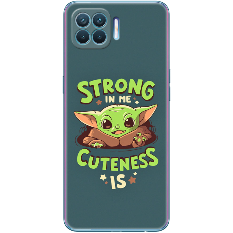 Чехол BoxFace OPPO Reno4 Lite/ A93 Strong in me Cuteness is