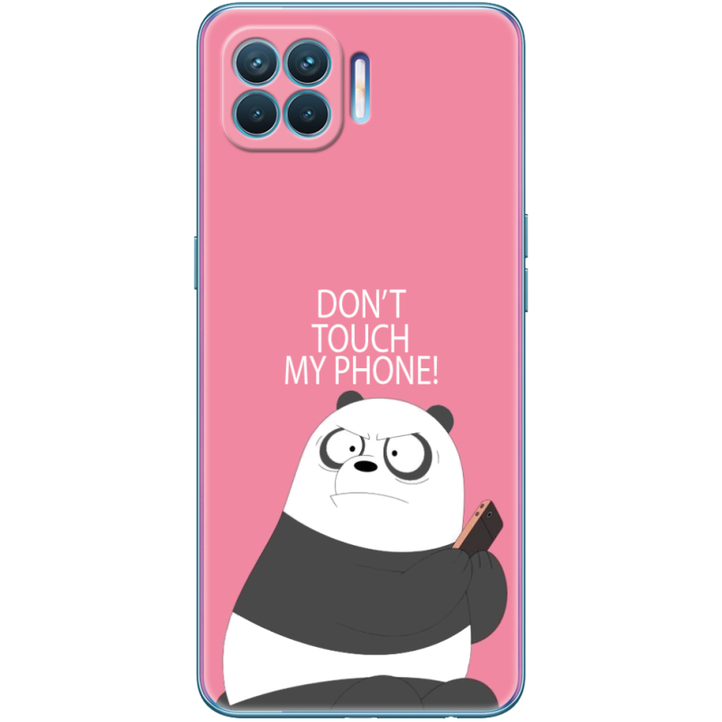 Чехол BoxFace OPPO Reno4 Lite/ A93 Dont Touch My Phone Panda