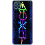 Чехол BoxFace OPPO Reno4 Lite/ A93 Graffiti symbols