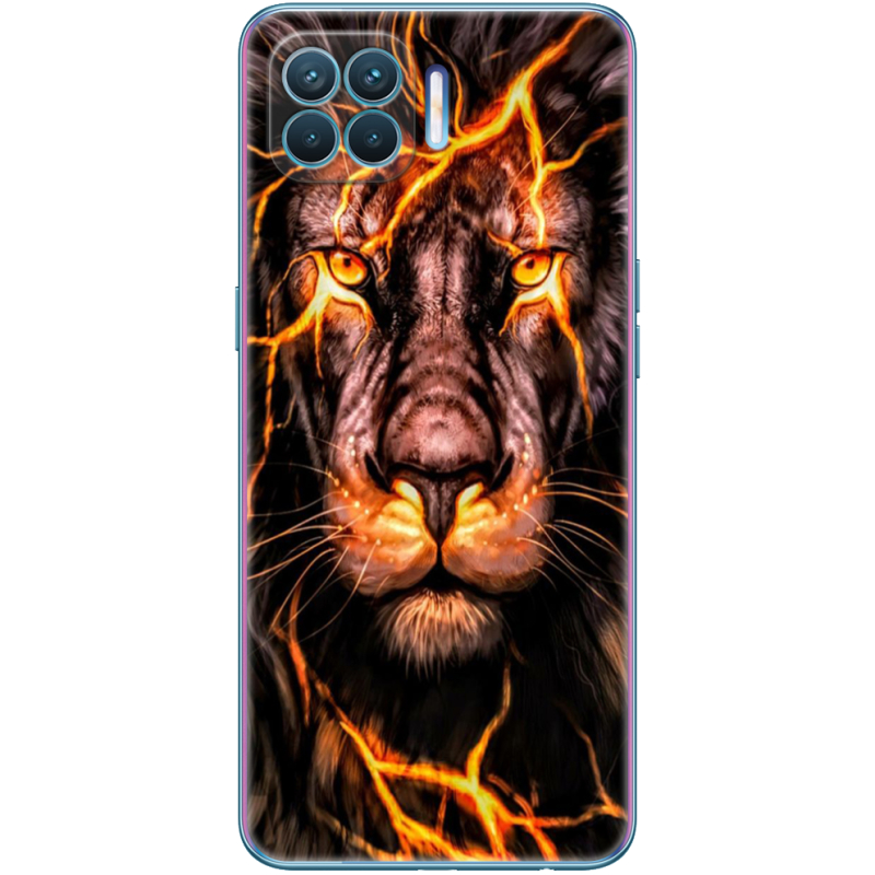 Чехол BoxFace OPPO Reno4 Lite/ A93 Fire Lion
