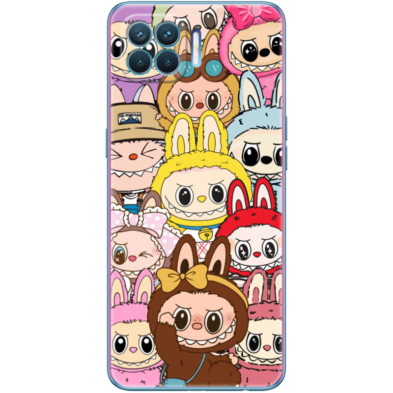 Чехол BoxFace OPPO Reno4 Lite/ A93 Labubu