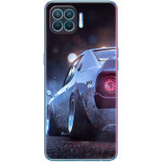 Чехол BoxFace OPPO Reno4 Lite/ A93 Silver Car