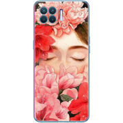 Чехол BoxFace OPPO Reno4 Lite/ A93 Girl in Flowers