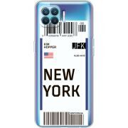 Прозрачный чехол BoxFace OPPO Reno4 Lite/ A93 Ticket New York