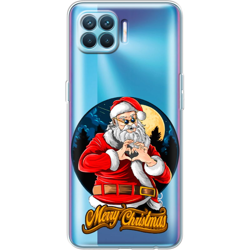 Прозрачный чехол BoxFace OPPO Reno4 Lite/ A93 Cool Santa
