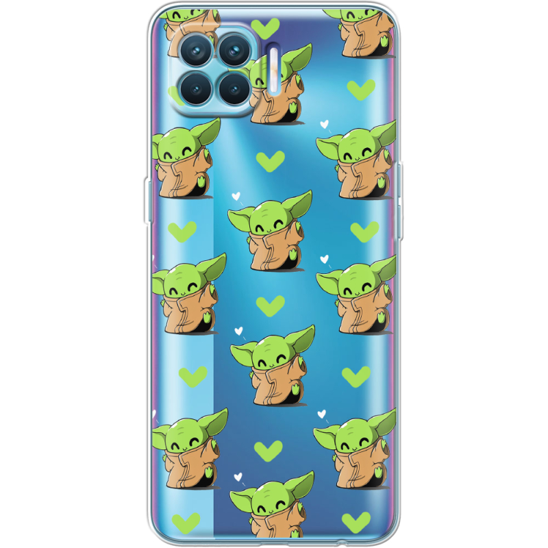 Прозрачный чехол BoxFace OPPO A93/ Reno4 Lite Pattern Baby Yoda