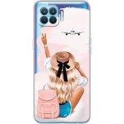 Прозрачный чехол BoxFace OPPO A93/ Reno4 Lite Travel Girl