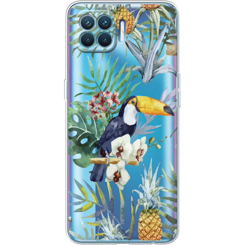 Прозрачный чехол BoxFace OPPO A93/ Reno4 Lite Tucan