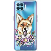 Прозрачный чехол BoxFace OPPO A93/ Reno4 Lite Winking Fox