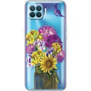 Прозрачный чехол BoxFace OPPO A93/ Reno4 Lite My Bouquet