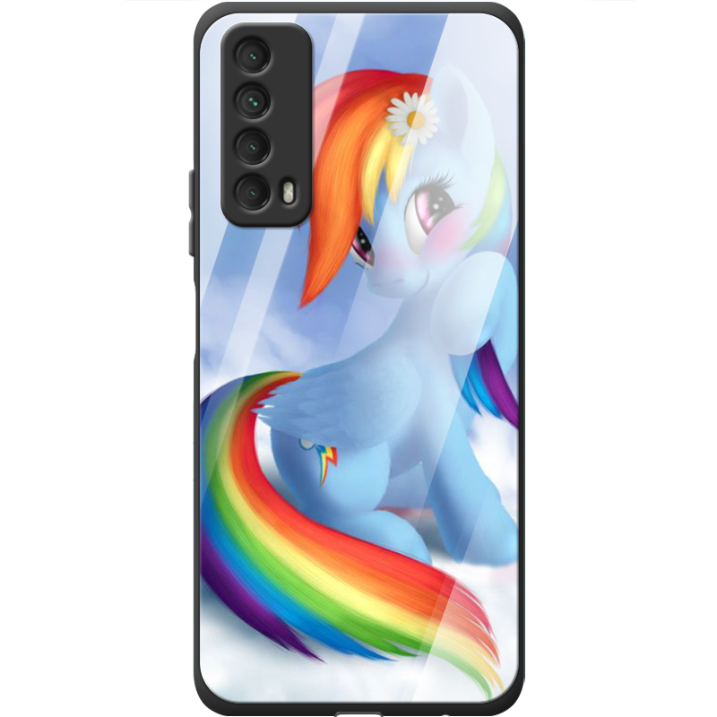 Защитный чехол BoxFace Glossy Panel Huawei P Smart 2021 My Little Pony Rainbow Dash