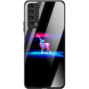 Защитный чехол BoxFace Glossy Panel Huawei P Smart 2021 Fantasy Deer