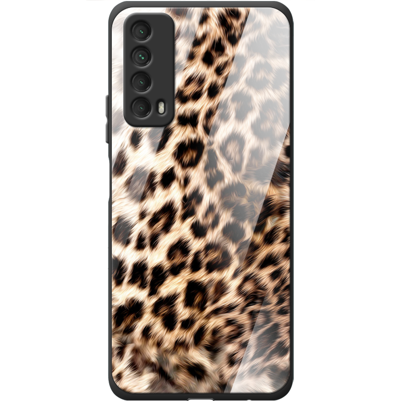 Защитный чехол BoxFace Glossy Panel Huawei P Smart 2021 Leopard Fur