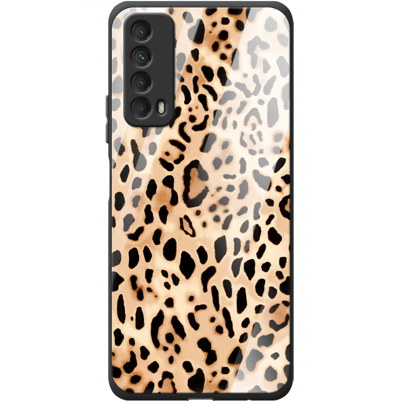 Защитный чехол BoxFace Glossy Panel Huawei P Smart 2021 Leopard Print