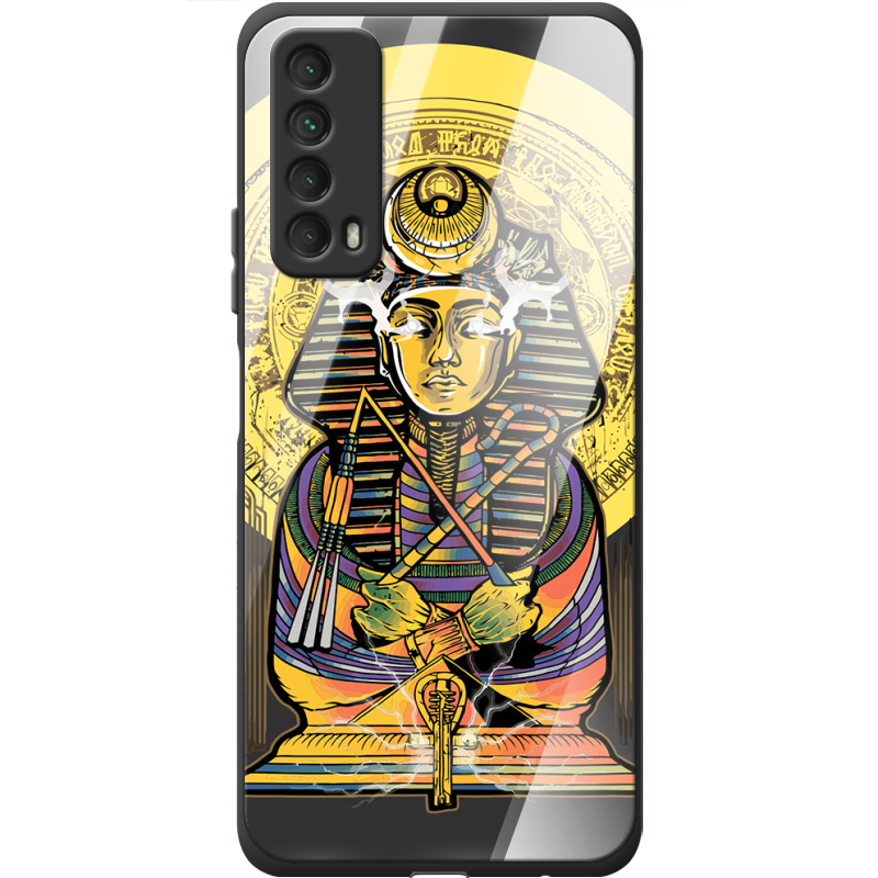 Защитный чехол BoxFace Glossy Panel Huawei P Smart 2021 Gold Pharaoh