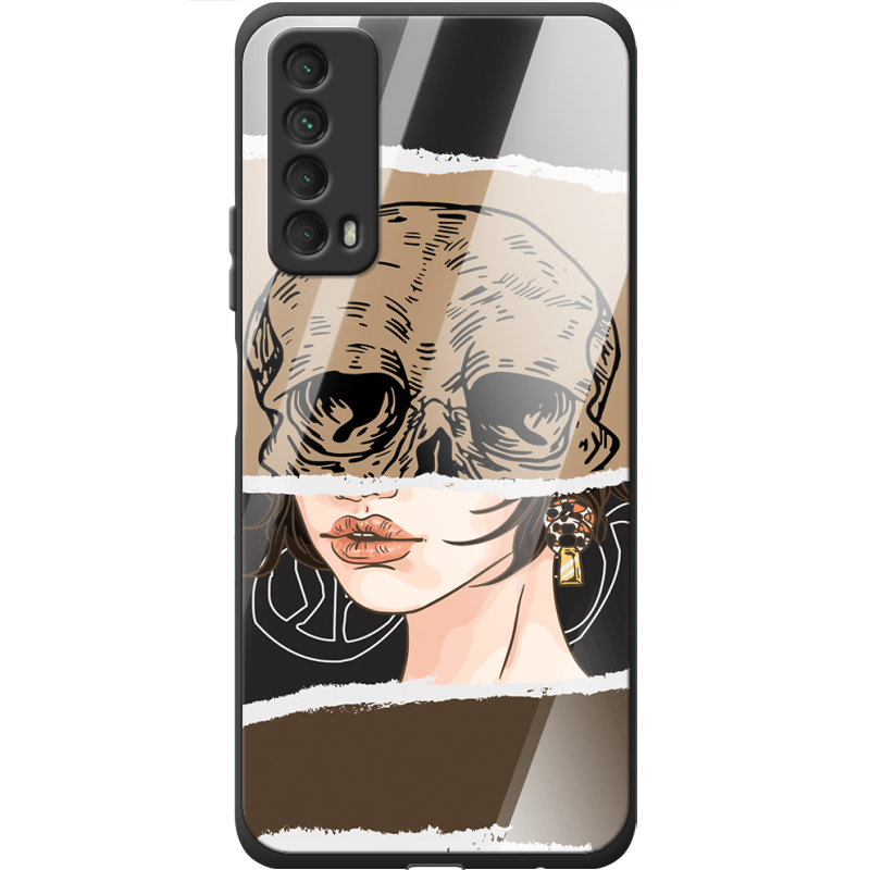 Защитный чехол BoxFace Glossy Panel Huawei P Smart 2021 Skull-Girl