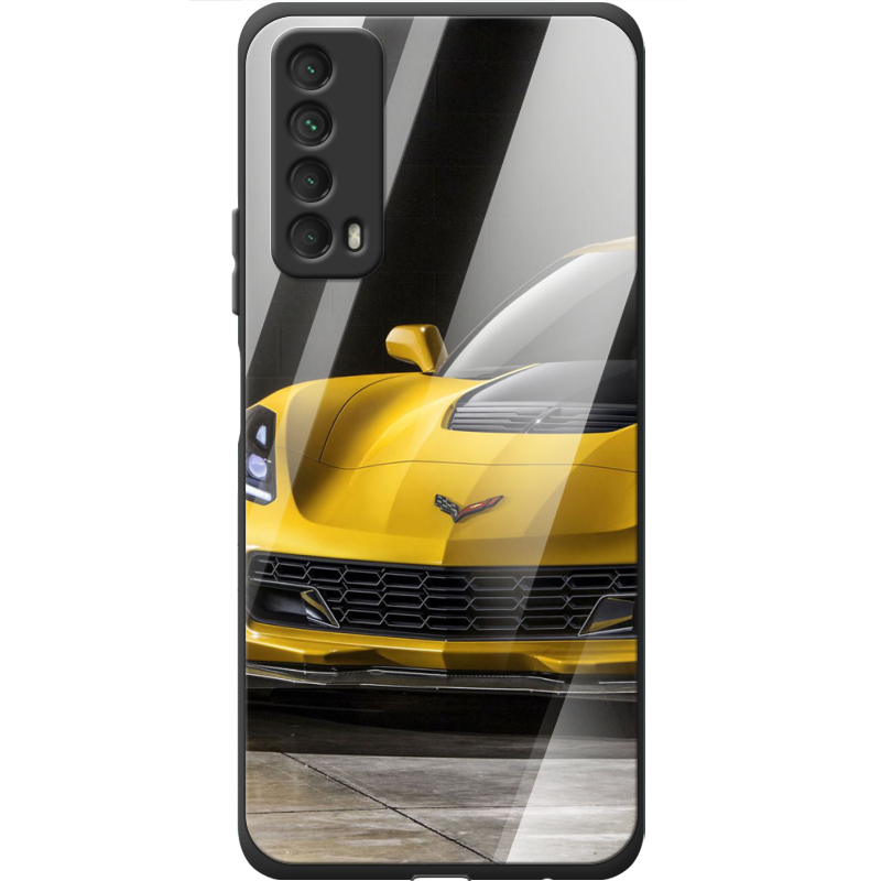 Защитный чехол BoxFace Glossy Panel Huawei P Smart 2021 Corvette Z06