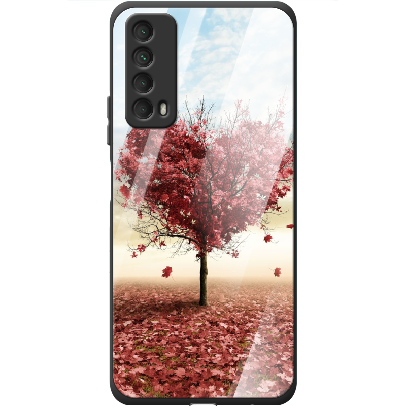 Защитный чехол BoxFace Glossy Panel Huawei P Smart 2021 Tree of Love