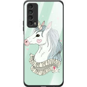 Защитный чехол BoxFace Glossy Panel Huawei P Smart 2021 My Unicorn